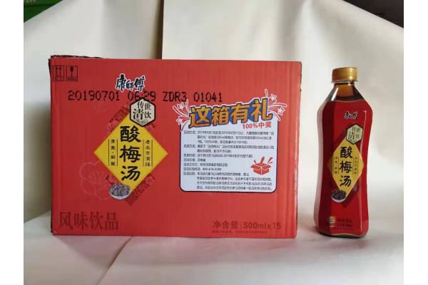 康师傅酸梅汤500ml