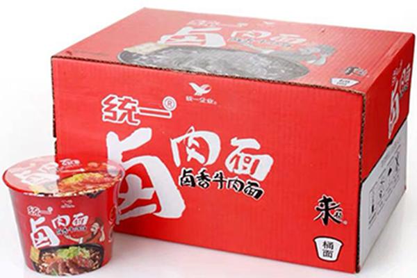 统一*卤香牛肉面115克（桶)