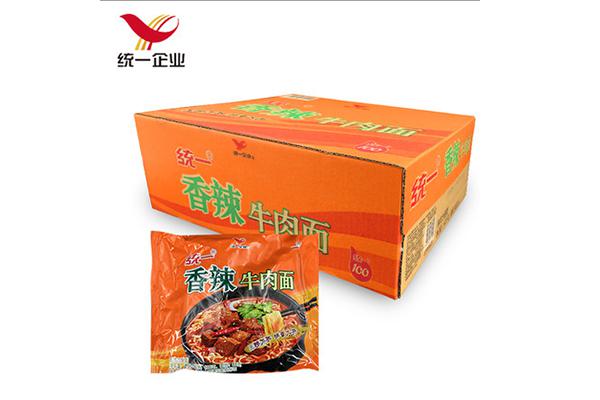 统一*香辣牛肉面97克（袋）