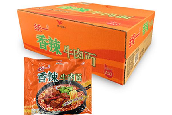 统一*香辣牛肉面97克（袋）