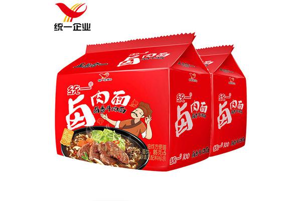 统一*卤香牛肉面五合一103克