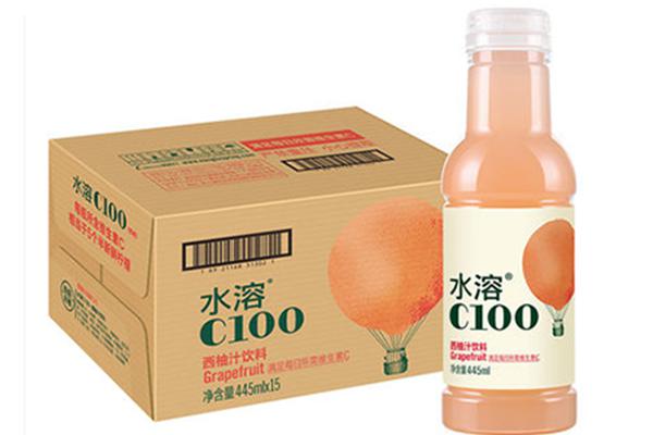 水溶C100西柚味445ml