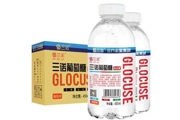 三诺葡萄糖补水液蜜桃味450ml