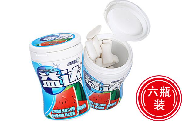 益达清爽西瓜味瓶装56g