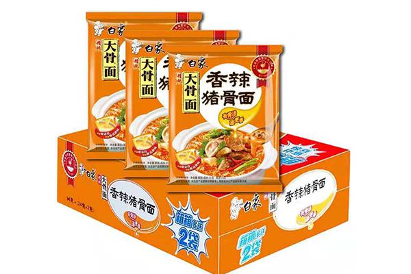 白象香辣牛肉面99g袋装