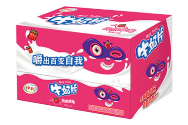 伊利奶片草莓味160g