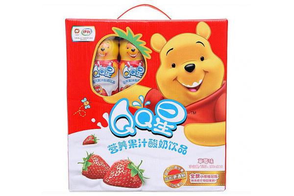 伊利QQ星（草莓味）200ml*16瓶（秒杀价）