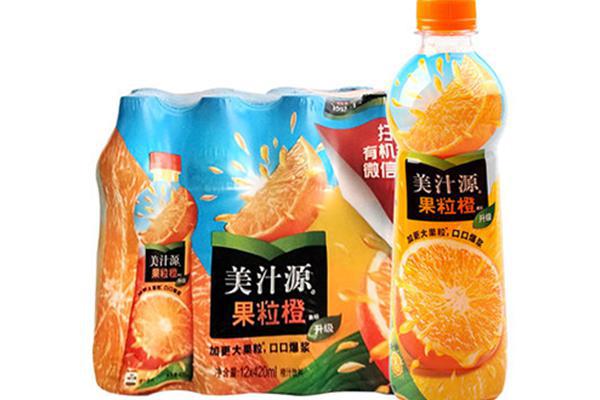 美汁源果粒橙420ML（秒杀价）