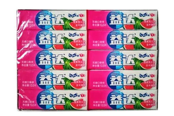 益达口香糖西瓜味条装13.5g（秒杀价）