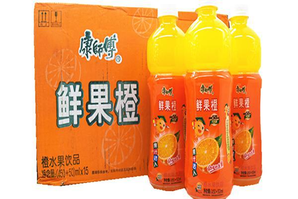 康师傅鲜果橙450ml*15瓶装（秒杀价）