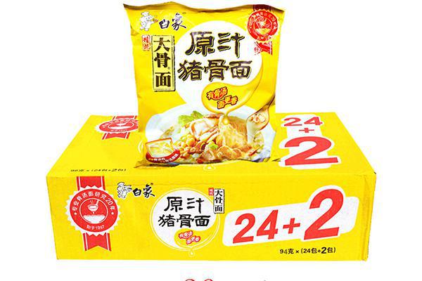 白象原汁猪骨面94g袋装（秒杀价）