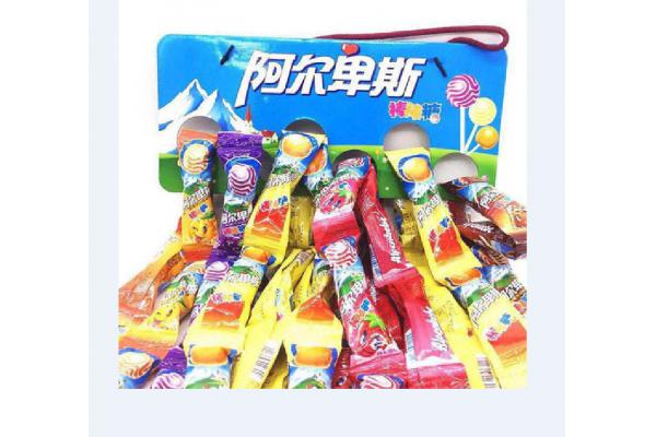 阿尔卑斯*96支混合口味糖800g单挂板