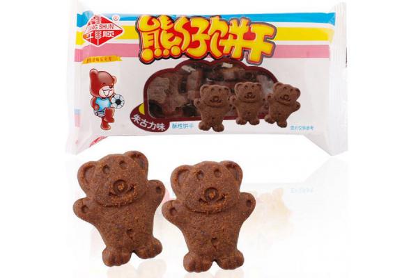 江顺*熊仔饼干60g（朱古力味）（秒杀价）