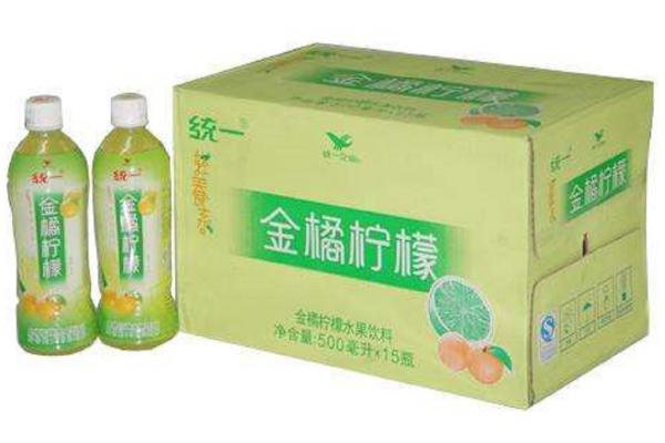 统一金桔柠檬500毫升