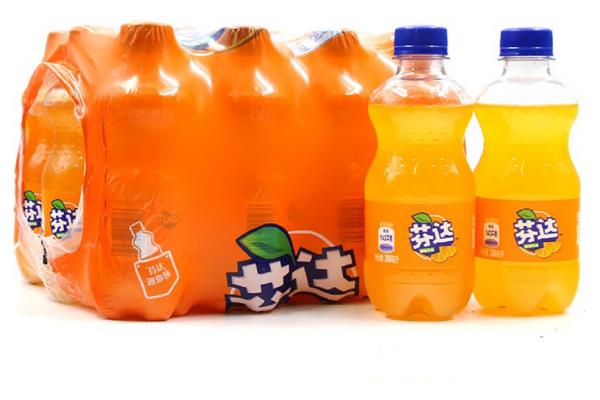 芬达橙味300ml迷你瓶装