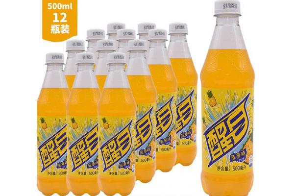 醒目汽水500毫升(菠萝味)