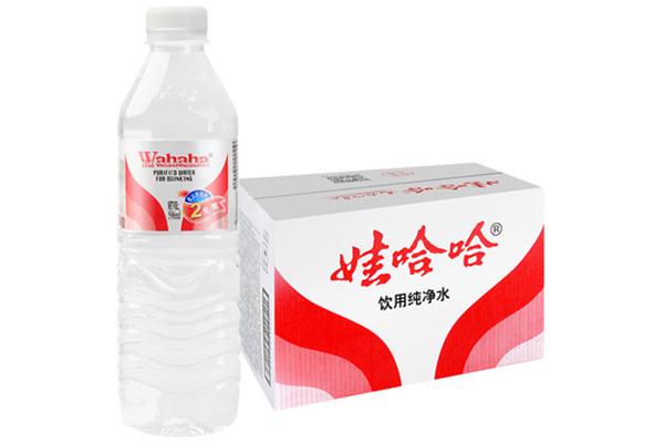 娃哈哈纯净水596ml