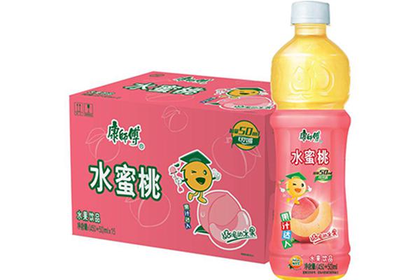 康师傅水蜜桃450ml*（16瓶装）（秒杀价）
