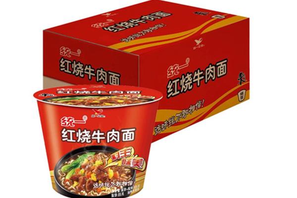 统一*红烧牛肉面105克（桶）