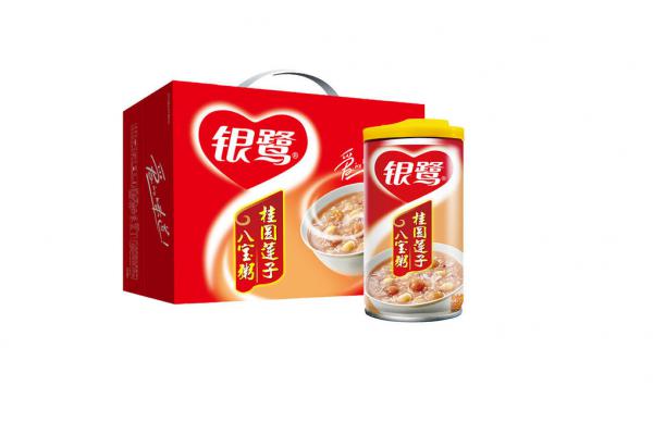 银鹭桂圆莲子八宝粥（12罐装）