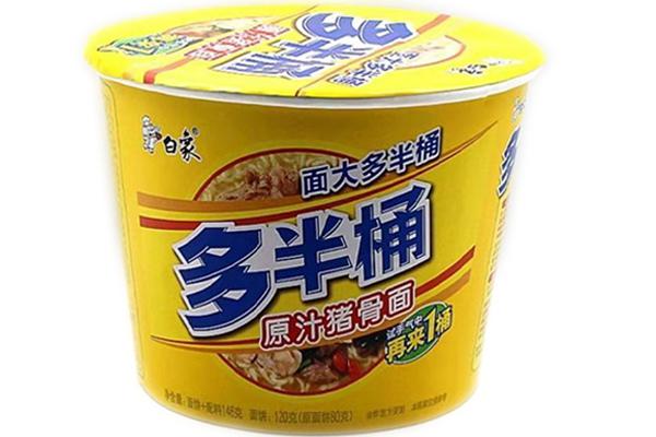 白象多半桶原汁猪骨面140g