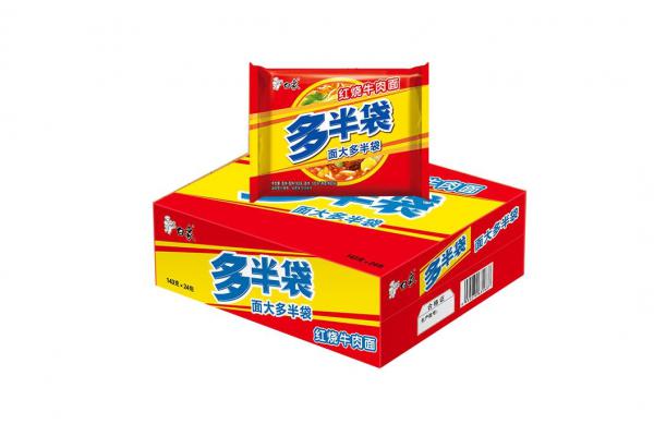 白象多半袋红烧牛肉面151g