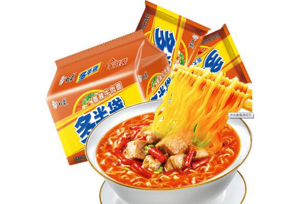 白象多半袋香辣牛肉面151g