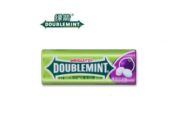 绿箭铁盒357克15瓶（黑加仑子薄荷味）