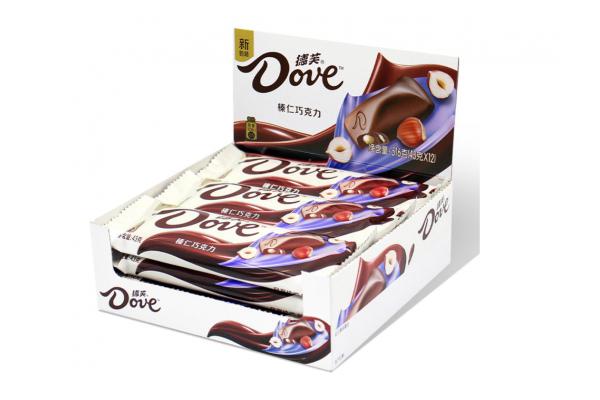 德芙榛仁巧克力12*43克