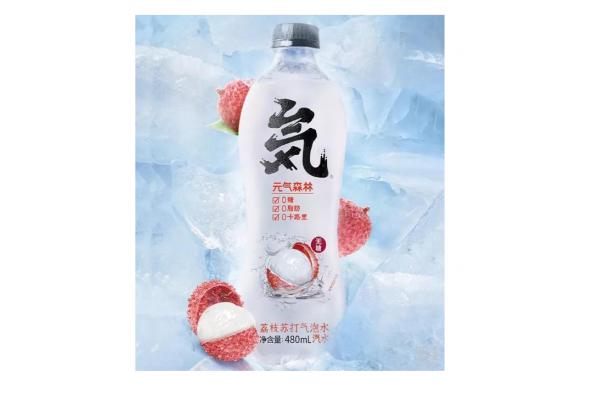 元气森林苏打气泡水荔枝味480ml