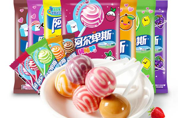 阿尔卑斯*96支混合口味糖800g单挂板