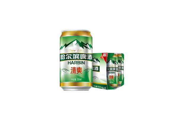 哈尔滨啤酒冰爽330ml