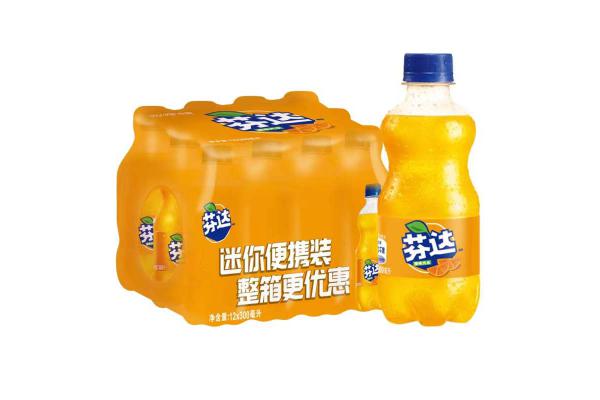 芬达橙味300ml迷你瓶装