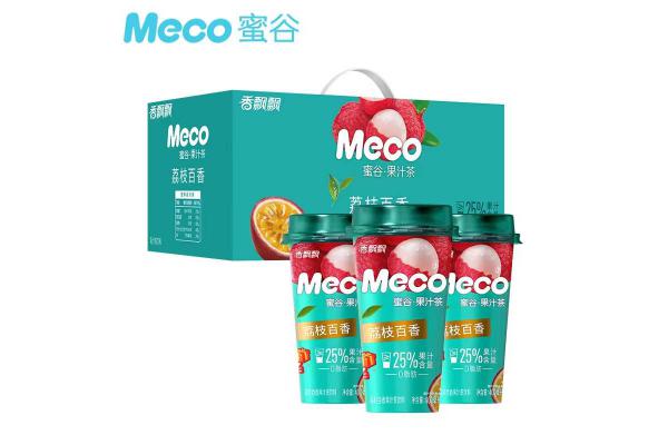 香飘飘蜜谷果汁茶荔枝百香400ML杯装