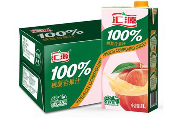 汇源100%桃汁1L