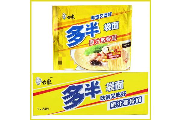 白象多半袋原汁猪骨面128g