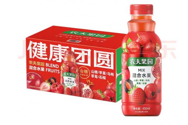 农夫果园30%混合果蔬（山楂味）450ml