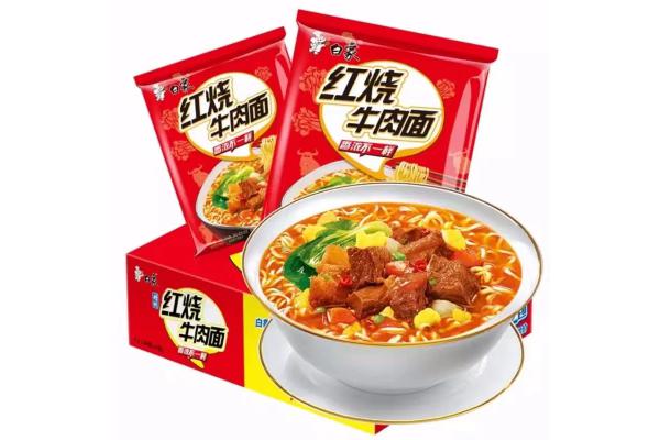 白象红烧牛肉面102克袋装（秒杀价）