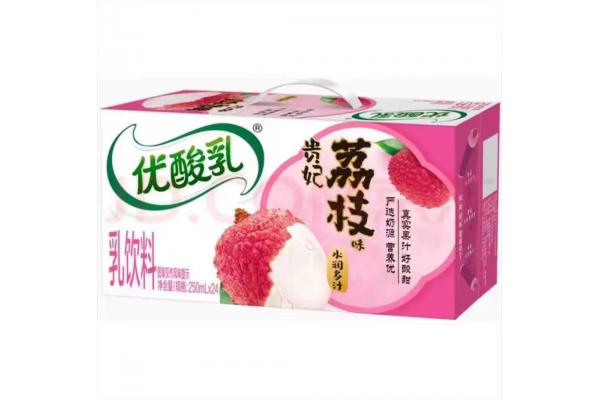 伊利*优酸乳250ml（贵妃荔枝）