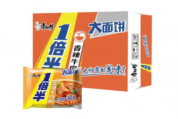 康师傅*1倍半香辣牛肉袋面128g