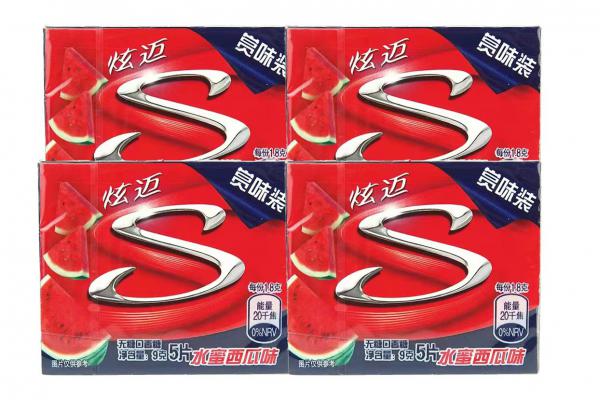 5片装*炫迈水密西瓜味9g