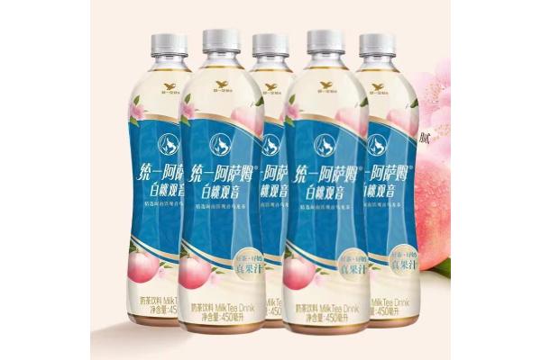 统一阿萨姆奶茶450ml（白桃观音）