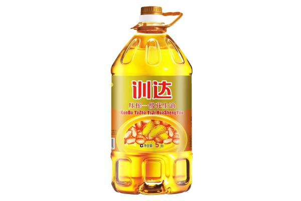 训达*压榨一级花生油5升*2桶（礼品装）