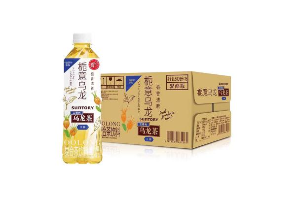 三得利*栀意乌龙茶500ml（无糖）