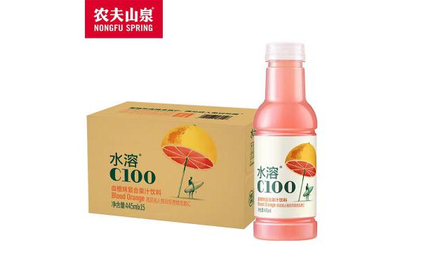 农夫*水溶C100血橙味445ml