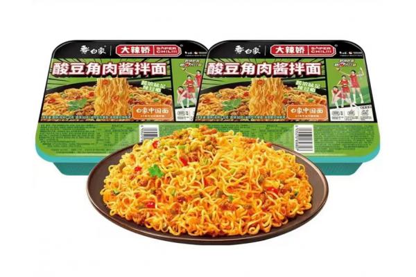 白象*酸豆角肉酱拌面120g