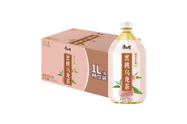康师傅蜜桃乌龙茶1L