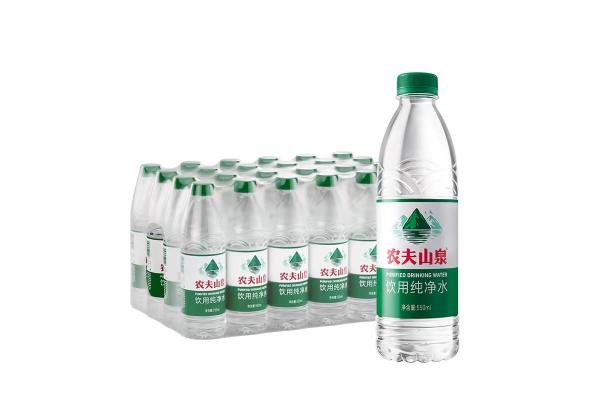 绿瓶*农夫山泉饮用纯净水550ml*24瓶