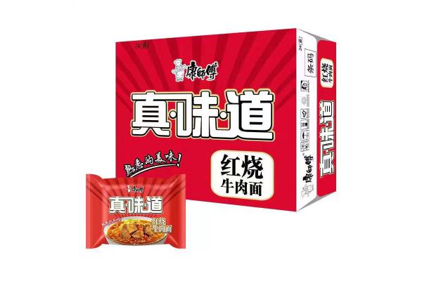 （袋）康师傅*真味道红烧牛肉袋101g