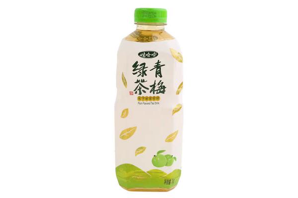 娃哈哈青梅绿茶1L